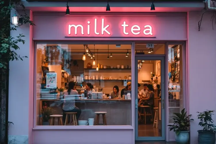 短剧网站短剧快讯配图：甜宠赛道上新：《奶茶店恋爱记事》加更至第60集完结